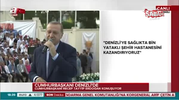 Cumhurbaşkanı Erdoğan: Biz laf değil iş üretiyoruz