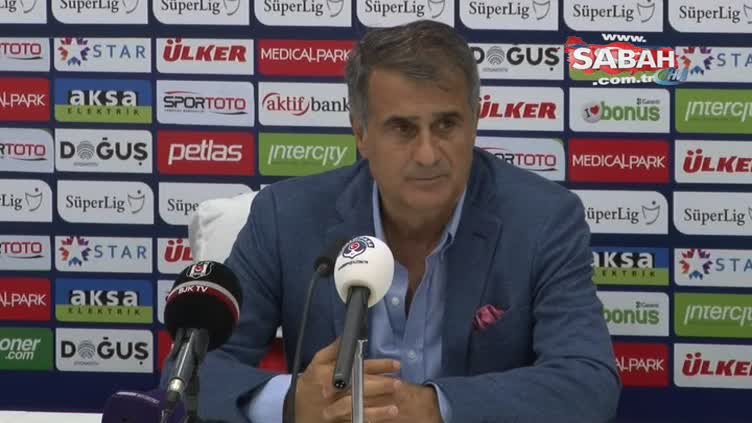 Şenol Güneş “İyi oynadık ama sonuç bu olmamalıydı”