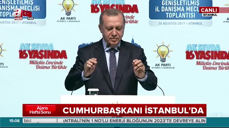 Cumhurbaşkanı Erdoğan: Kimse benim adıma racon kesmesin!