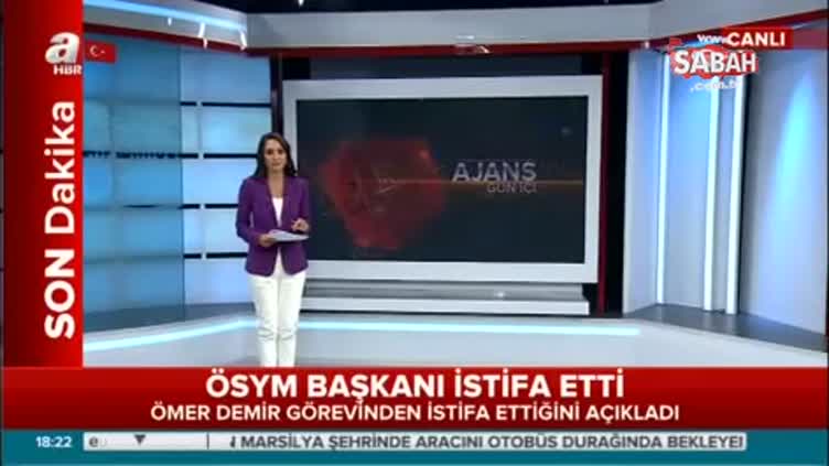 ÖSYM Başkanı Ömer Demir İstifa Etti