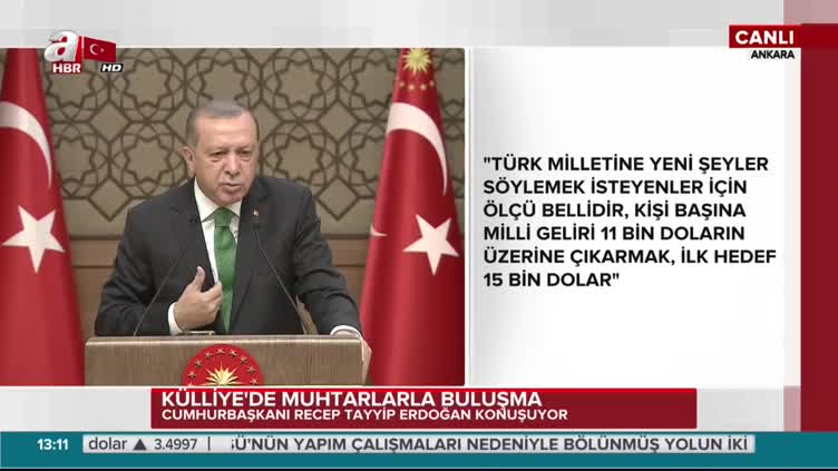 Cumhurbaşkanı Erdoğan 