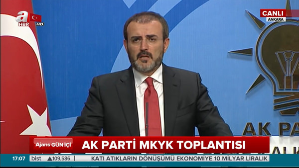 AK Parti MKYK toplantısı sonrası ilk açıklama