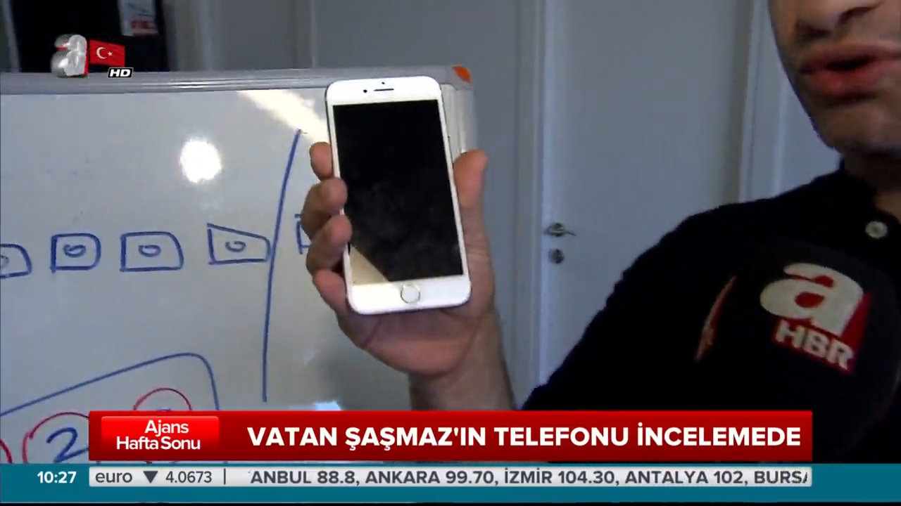 Vatan Şaşmaz'ın telefonu incelemede!