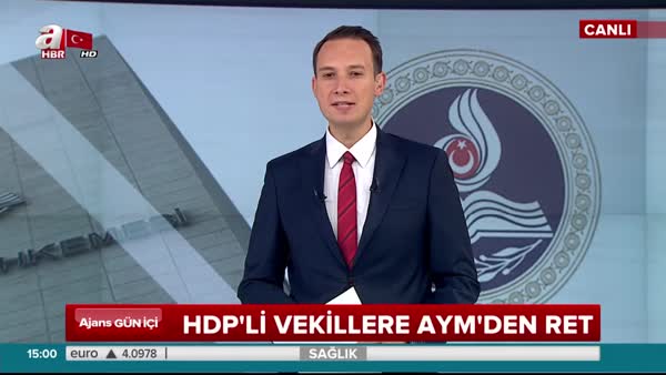 Son dakika: AYM, HDP'li vekillerin talebini reddetti