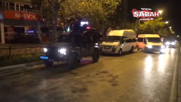 Bursa'da Özel Harekat Polisi ile 30 adrese eş zamanlı operasyon