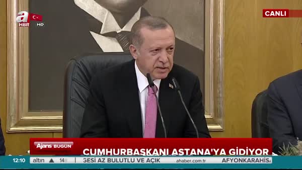 Cumhurbaşkanı Erdoğan Atatürk Havalimanı'nda açıklamalarda bulundu