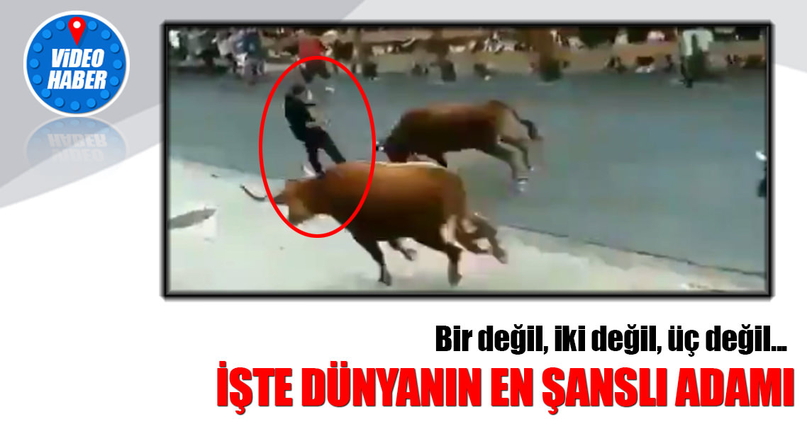 İşte dünyanın en şanslı insanı!