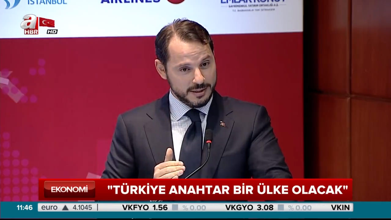 Enerji ve Tabii Kaynaklar Bakanı Berat Albayrak 