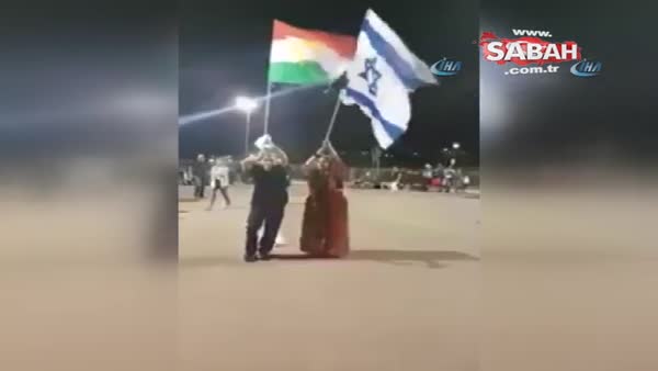 Referandum propagandasını İsrail bayrağıyla yapıyorlar