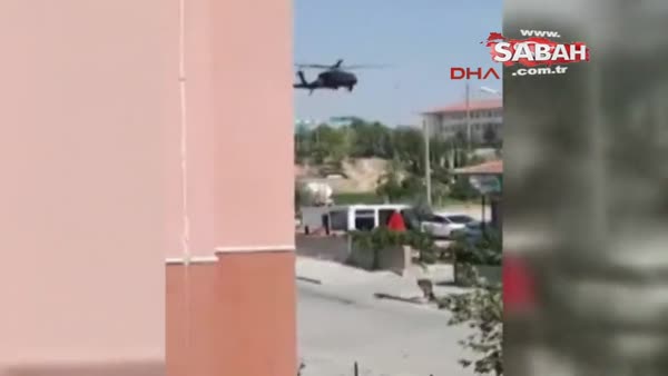 Polis Meslek Yüksekokulu'nda helikopter kazası!