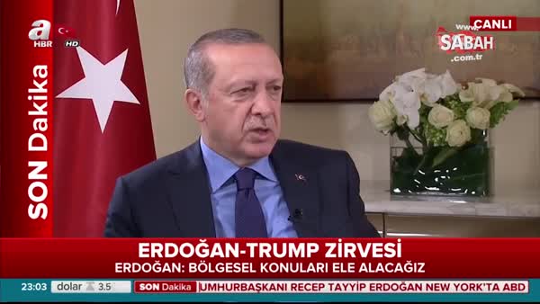 Cumhurbaşkanı Erdoğan'dan ABD'de flaş mesajlar!