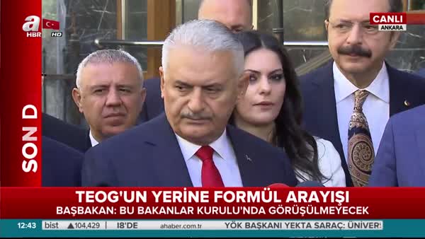 Başbakan Yıldırım'dan Kadir Topbaş açıklaması