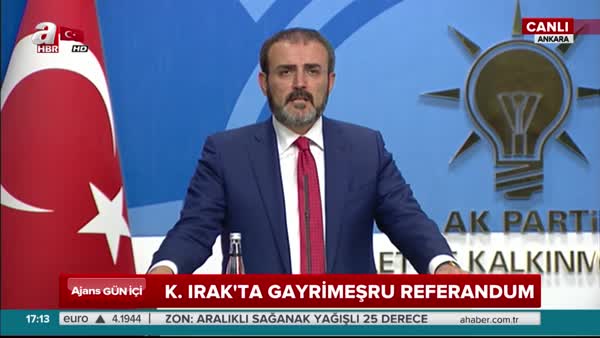 AK Parti Sözcüsü Mahir Ünal'dan önemli açıklamalar