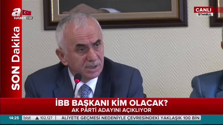 AK Parti'nin İBB Başkan adayı belli oldu