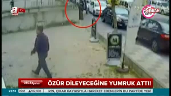 Ataşehir'de türbanlı kadına yumruklu saldırı