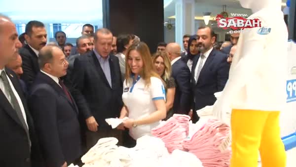 Cumhurbaşkanı Erdoğan, torunu için alışveriş yaptı