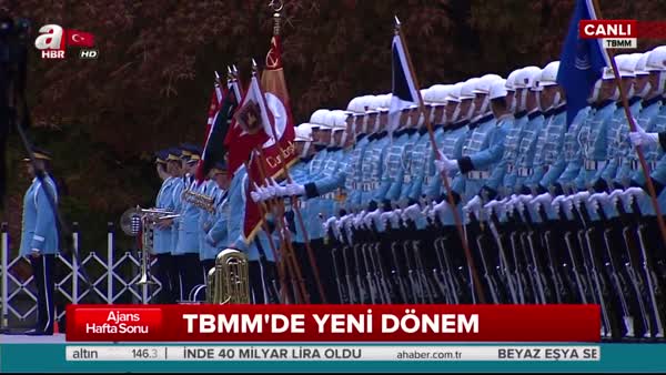 Cumhurbaşkanı Erdoğan Meclis'e geldi