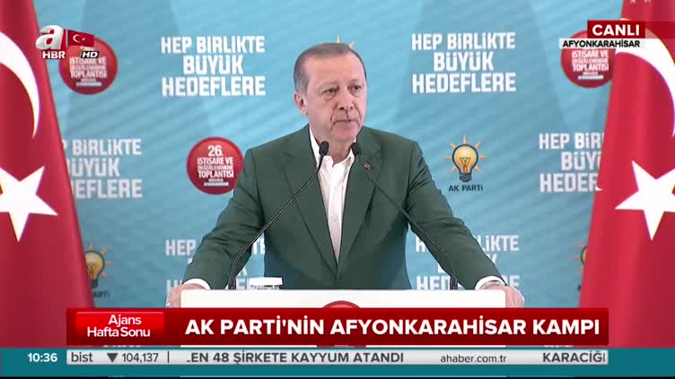 Cumhurbaşkanı Erdoğan'dan istişare kampında önemli mesajlar!