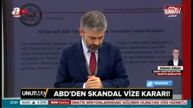 ABD'den skandal karar!