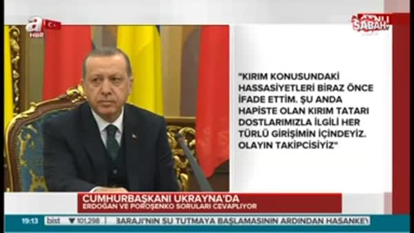 Cumhurbaşkanı Erdoğan'dan ABD'nin skandal vize kararına ilişkin açıklama