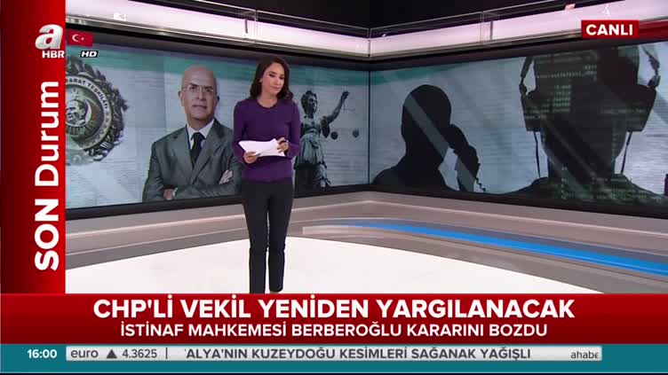 Enis Berberoğlu yeniden yargılanacak!