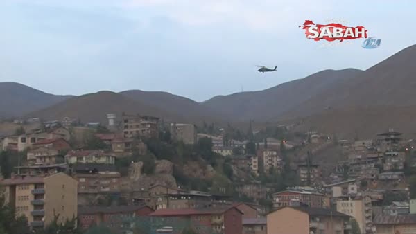 Çukurca'da üs bölgesine roketli saldırı