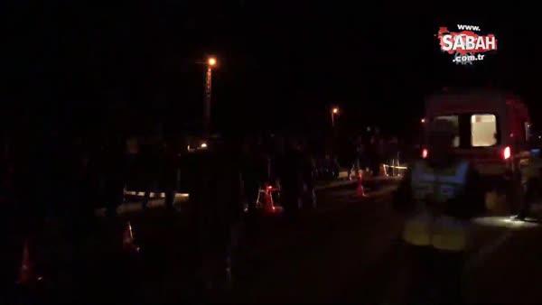 Sinop'ta ölümlü kaza sonrası vatandaşlar yolu trafiğe kapattı