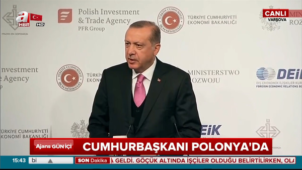 Cumhurbaşkanı Erdoğan, Türkiye ve Polonya'nın ticaret hedefini açıkladı