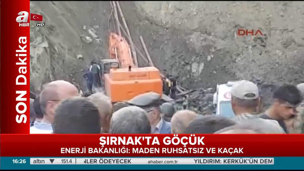 Enerji ve Tabii Kaynaklar Bakanlığı: Kazanın olduğu maden ruhsatsız ve kaçak