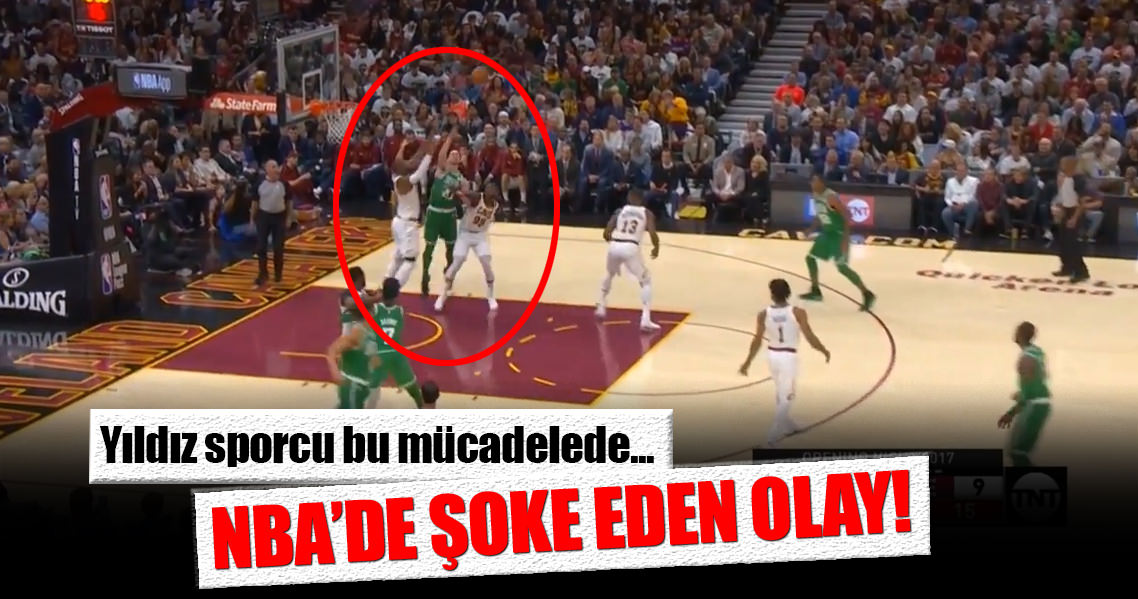 NBA'de şoke eden olay!