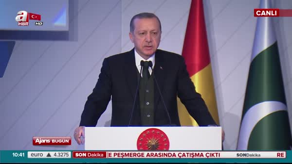 Cumhurbaşkanı Erdoğan D-8 Ekonomik İşbirliği Örgütü 9. Zirvesi'nde konuştu