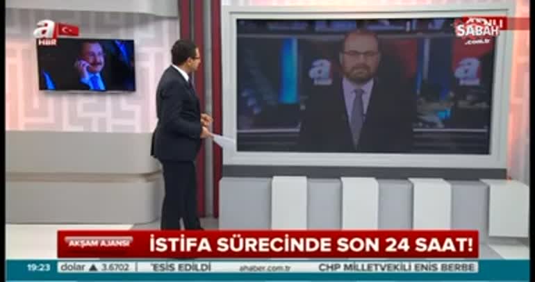 İstifa sürecinde son 24 saat