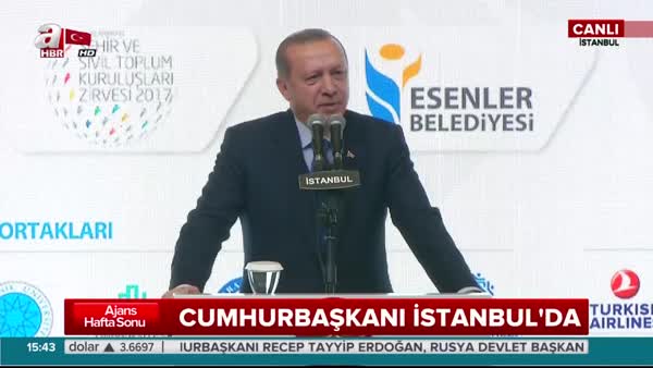 Cumhurbaşkanı Erdoğan'dan belediyelere flaş mesajlar