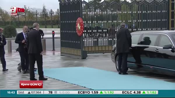 Özbekistan Cumhurbaşkanı Külliye'de