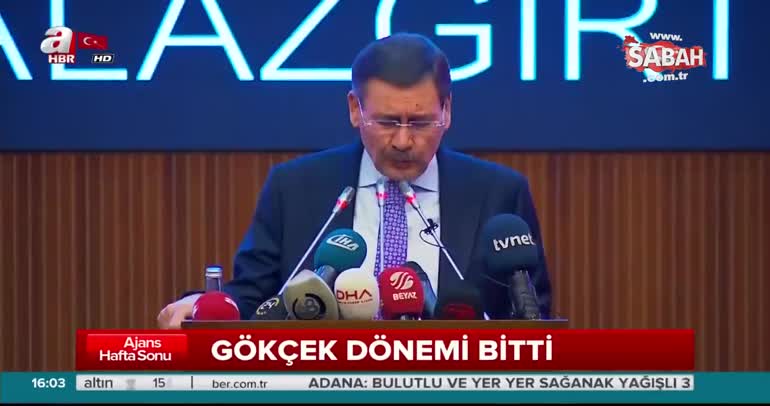 Melih Gökçek istifa etti!