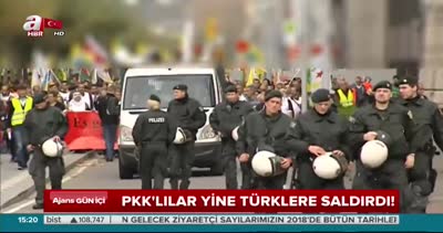 Belçika’da büyük kışkırtma: Türk mahallesine girip slogan attılar!