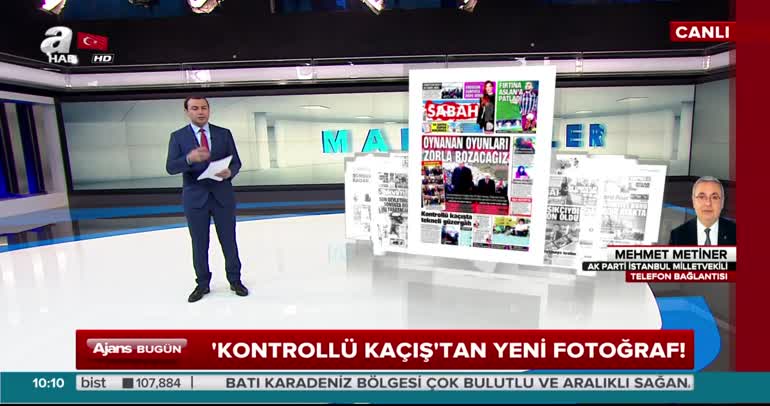 Kontrollü kaçışta yeni perde!