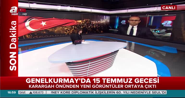 15 Temmuz'da Genelkurmay Karargahı önünden yeni görüntüler ortaya çıktı