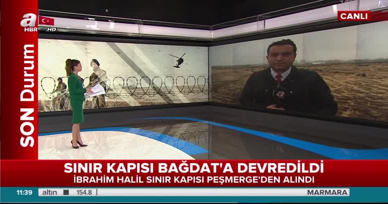 İbrahim Halil Sınır Kapısı, Irak yönetimine teslim edildi