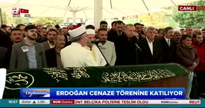 Cumhurbaşkanı Recep Tayyip Erdoğan vefat eden Nebi Güdük’ün cenazesine katıldı