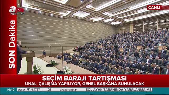 Erdoğan 41. Muhtarlar Toplantısı'nda konuştu