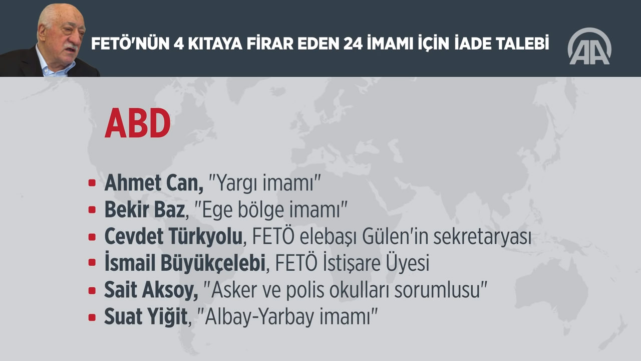 FETÖ'nün firari imamları nerede?