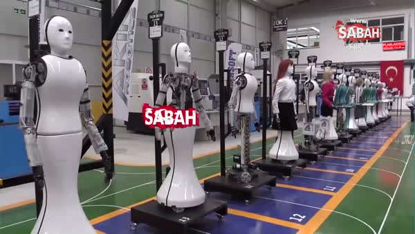 Türkiye'nin ilk 'İnsansı robot' fabrikası açıldı!