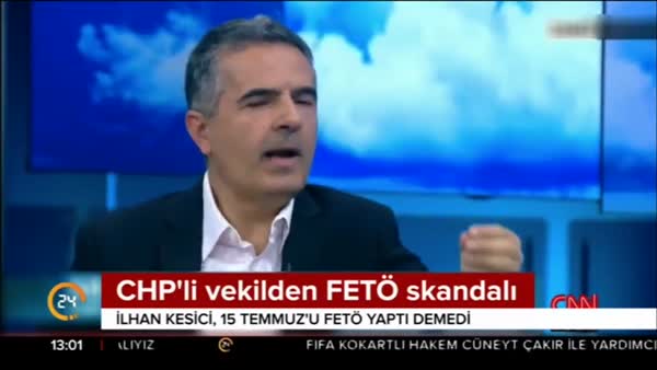 CHP'li Kesici 'FETÖ yaptı' diyemedi!