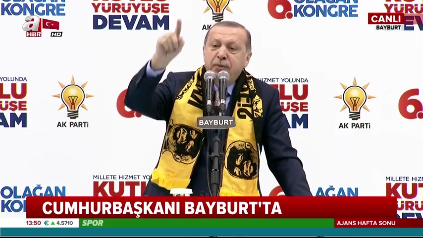 Cumhurbaşkanı Erdoğan Bugünkü kongre 2019’un hazırlık kongresidir