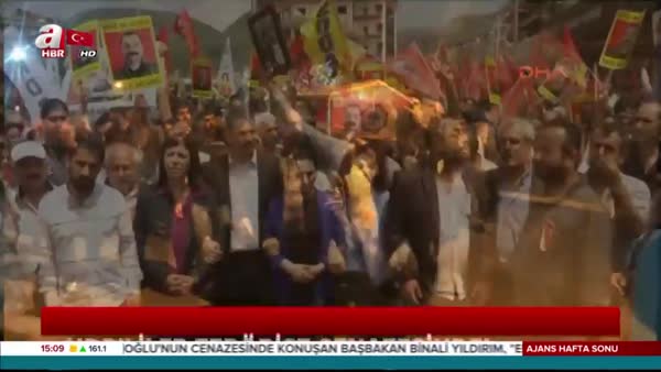 HDP'lilerden terörizme destek!