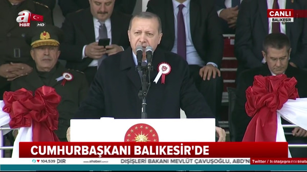 Cumhurbaşkanı Erdoğan astsubayların mezuniyet töreninde konuştu