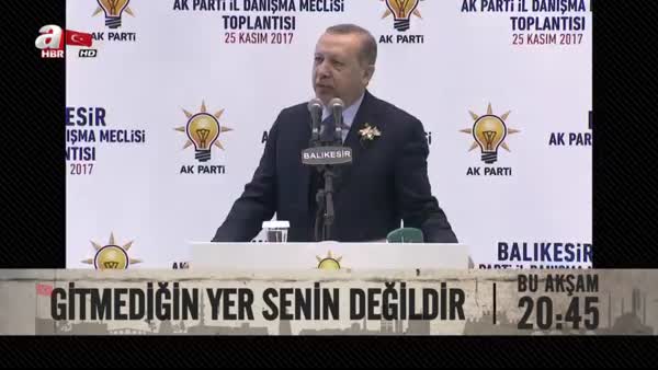 Cumhurbaşkanı Erdoğan AK Parti Balıkesir İl Başkanlığı Genişletilmiş İl Danışma Meclisi Toplantısı'nda konuştu