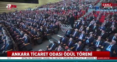 Cumhurbaşkanı Erdoğan’dan ATO Ödül Töreni’nde iş adamlarına önemli uyarı