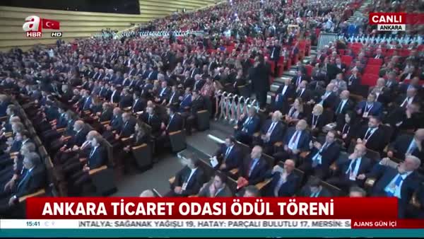 Cumhurbaşkanı Erdoğan'dan ATO Ödül Töreni'nde iş adamlarına önemli uyarı